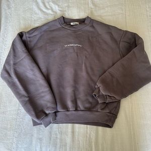 Madhappy Grey Crewneck - Unisex XS